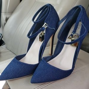 Denim Pumps